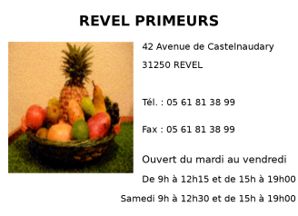 Revel primeur